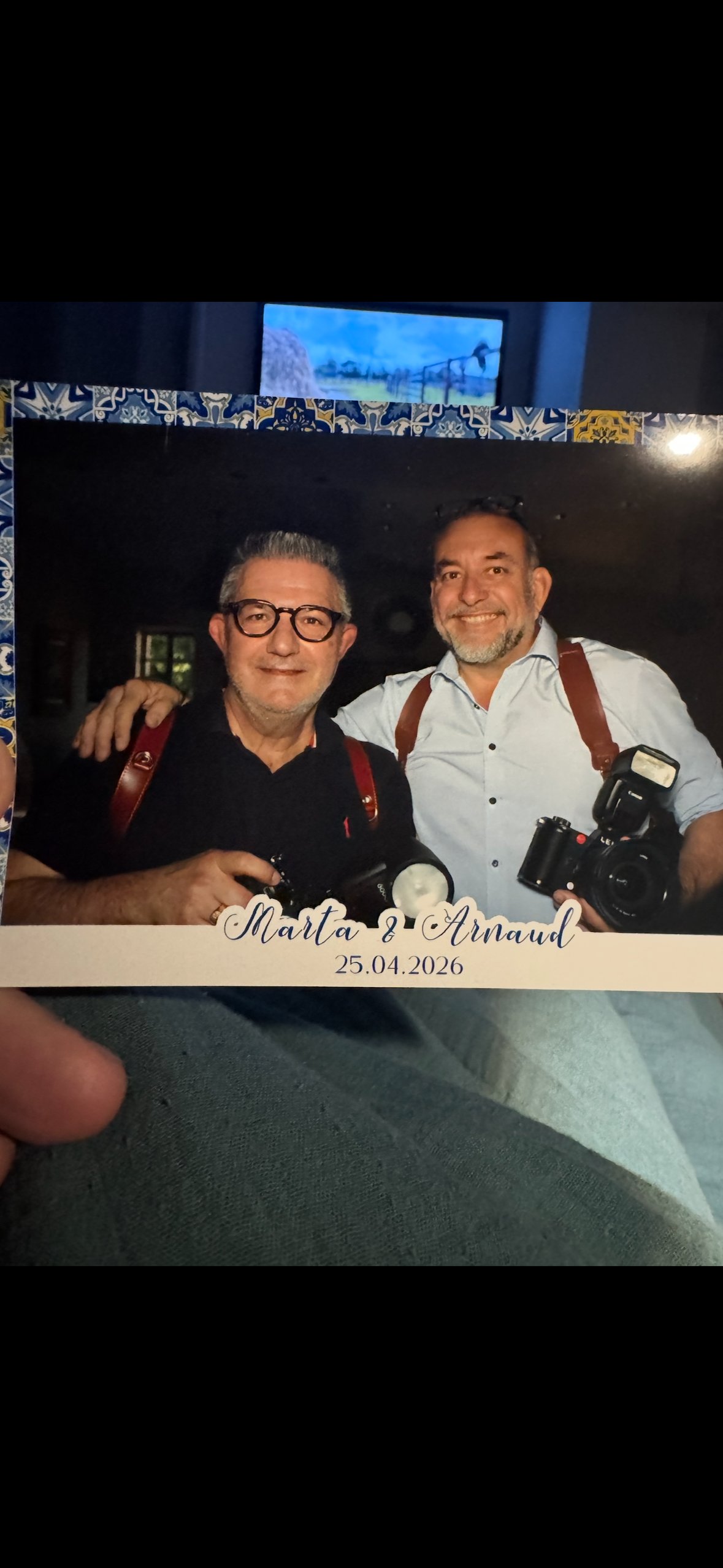 Photo originale duo photographes